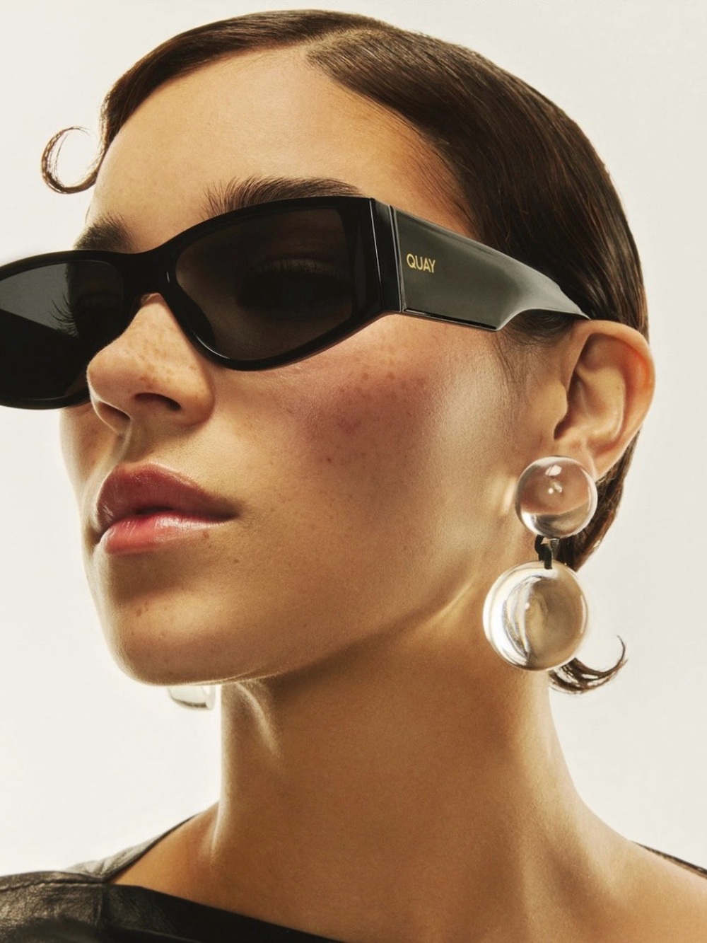 Quay Not My Fault Black Sunglasses